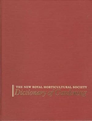 The New Horticulture Society: Dictionary of Gardening [4 Volume Set]