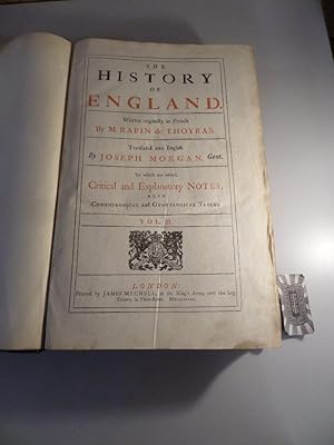 The History of England. Vol. II. To which are added Critical and Explanatory Notes; also Chronolo...