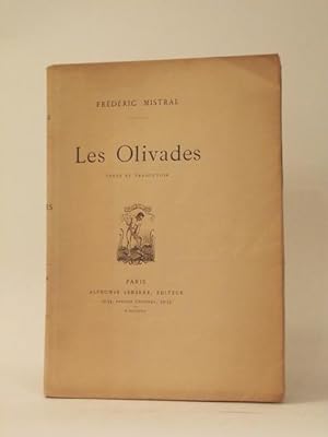 Image du vendeur pour Les Olivades mis en vente par Librairie Seigneur