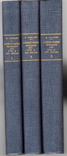 Image du vendeur pour 1700-1900. L'orfvrerie franaise aux XVIII et XIX sicles. mis en vente par Librairie Seigneur