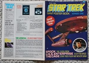 Seller image for Star Trek Giant Poster Book (1976) Voyage One #1 Collectors Issue - Folds Out to Giant movie poster of the U.S.S. Enterprise. for sale by Comic World