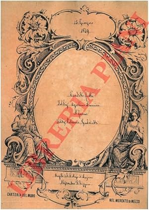 Seller image for Vendita di una casetta posta il luogo detto C� di Giusto e di due tratti di terreno detti Il Prato e Campedino sotto Casa, Parrocchia e Comune di Pian del Voglio, for sale by Libreria Piani