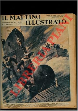 Imagen del vendedor de La guerra contro il comunismo. Un combattimento navale senza precedenti in questa guerra si � svolto nel Baltico tra un sottomarino sovietico sorpreso in emersione ed una velocissima motosilurante germanica. a la venta por Libreria Piani