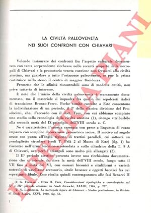 Seller image for La civilt?? paleoveneta nei suoi confronti con Chiavari. for sale by Libreria Piani