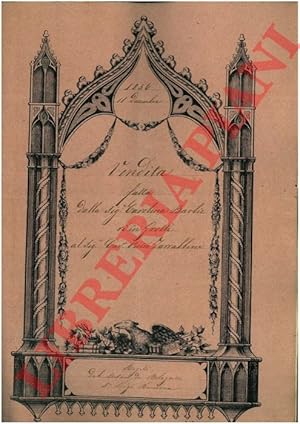 Seller image for Vendita di porzione di due case poste in Via Ripa di Reno 837-838, a Bologna for sale by Libreria Piani