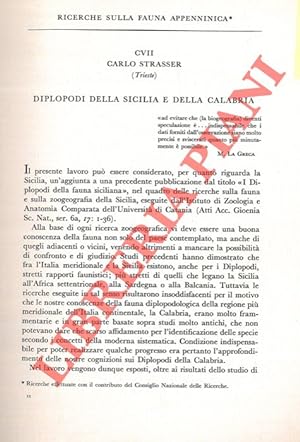 Diplopodi della Sicilia e della Calabria.