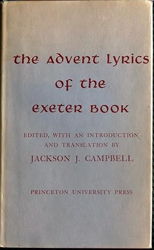 The Advent Lyrics of the Exeter Book