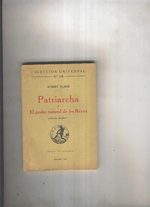 Imagen del vendedor de Patriarcha o el poder natural de los Reyes a la venta por El Boletin