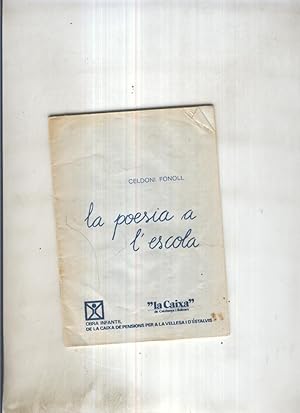 Imagen del vendedor de La poesia a l escola a la venta por El Boletin