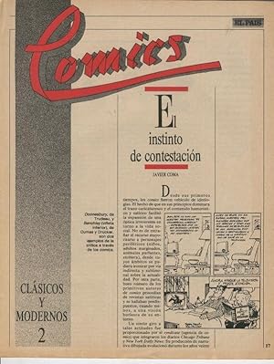 Seller image for Comics.Los: clasicos y modernos: fasciculo 02 for sale by El Boletin