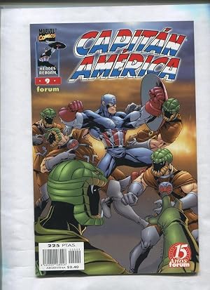 Immagine del venditore per Capitan America Heroes Reborn numero 09: Serpientes & Aguilas venduto da El Boletin