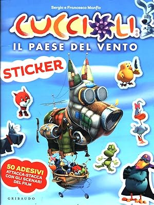Bild des Verk�ufers f�r Cuccioli - Il paese del vento - Sticker zum Verkauf von Librodifaccia