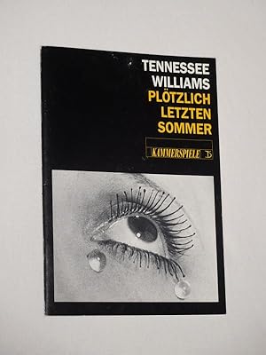 Imagen del vendedor de Programmheft Deutsches Theater Berlin, Kammerspiele 1993/94. PLTZLICH LETZTEN SOMMER von Williams. Regie: Petra Segtrop, Bhnenbild/ Kostme: Hans Brosch, Musik: Reiner Bredemeyer. Mit Inge Keller, Gtz Schubert, Annelene Hischer, Christine Schorn, Christian Schmidt, Petra Hartung, Katrin Klein a la venta por Fast alles Theater! Antiquariat fr die darstellenden Knste