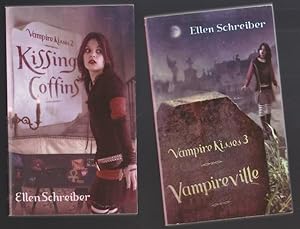 Seller image for Vampire Kisses: book 2 - Kissing Coffins; book 3 - Vampireville; -(2 volumes in the "Vampire Kisses " series)- for sale by Nessa Books