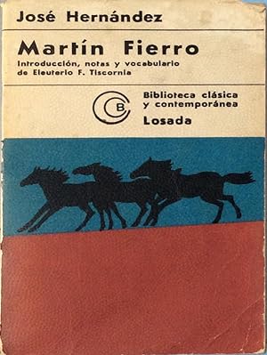 Imagen del vendedor de Martín Fierro a la venta por LIBRERÍA SOLÓN
