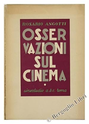 OSSERVAZIONI SUL CINEMA.: