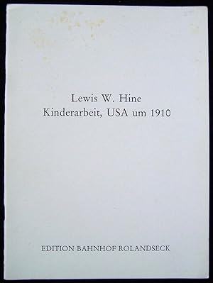 Lewis W. Hine Kinderarbeit, USA um 1910