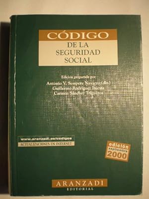 Image du vendeur pour Cdigo de la Seguridad Social mis en vente par Librera Antonio Azorn