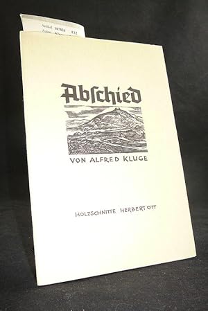 Abschied von Alfred Kluge