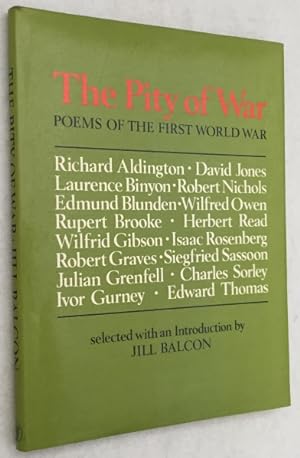 The pity of war. Poems of the First World War