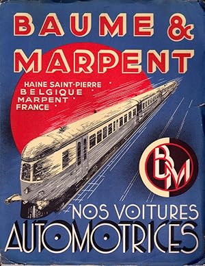 Baume et Marpent. Automotrices