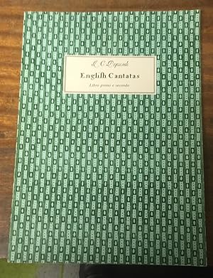 English Cantatas. Libro Primo e Secondo