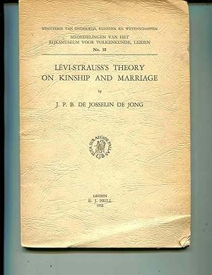 Imagen del vendedor de Levi-Strauss's theory on kinship and marriage (Mededelingen van het Rijkmuseum voor Volkenkunde, Leiden) a la venta por Orca Knowledge Systems, Inc.