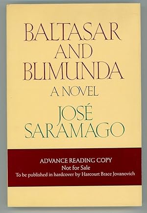 Seller image for Baltasar and Blimunda for sale by Heartwood Books and Art