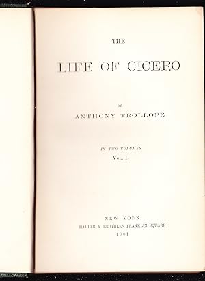 The Life of Cicero (Two Volumes)