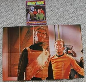 Seller image for Star Trek Giant Poster Book (1976) Voyage Four #4 Collectors Issue - Folds Out to Giant movie poster of an Alien Entity (Klingon & Terran) for sale by Comic World