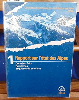 Bild des Verkufers fr Premier rapport, tat des Alpes zum Verkauf von librairie le vieux livre