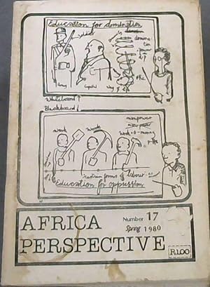 Imagen del vendedor de Africa Perspective Number 17, Spring 1980 a la venta por Chapter 1