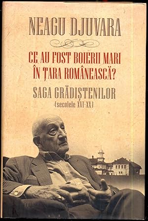 Bild des Verkufers fr Ce au fost bierii mari in Tara Romaneasca? Saga Gradistenilor (secolele XVI-XX). Editia a II-a, revazuta si adaugita zum Verkauf von Antikvariat Valentinska