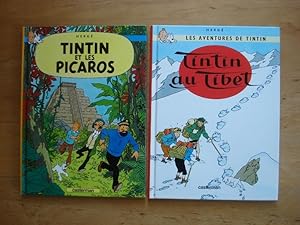 Les Aventures de Tintin - 2 Bände in französischer Sprache (im Original)