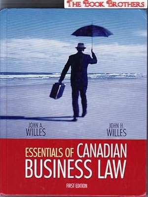 Seller image for Essentials of Canadian Business Law;First Edition for sale by THE BOOK BROTHERS