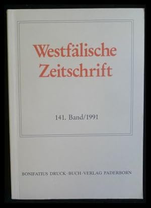 Bild des Verkufers fr WESTFLISCHE ZEITSCHRIFT Zeitschrift fr Vaterlndische Geschichte und Altertumskunde des Vereins fr Geschichte und Altertumskunde Westfalens Band 141 zum Verkauf von ANTIQUARIAT Franke BRUDDENBOOKS