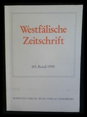 Seller image for Westflische Zeitschrift Zeitschrift fr vaterlndische Geschichte und Altertumskunde 145. Band / 1995 for sale by ANTIQUARIAT Franke BRUDDENBOOKS