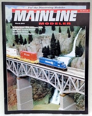 Seller image for Mainline Modeler March 2001 Volume 22 Number 3 for sale by Argyl Houser, Bookseller