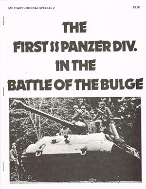 Seller image for THE 1ST SS PANZER DIVISION IN THE BATTLE OF THE BULGE for sale by Paul Meekins Military & History Books