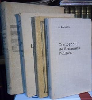 Imagen del vendedor de ECONOMA SOCIAL TERICA + SNTESIS DE ECONOMA POLTICA + ECONOMA POLTICA + COMPENDIO DE ECONOMA POLTICA (4 libros) a la venta por Libros Dickens