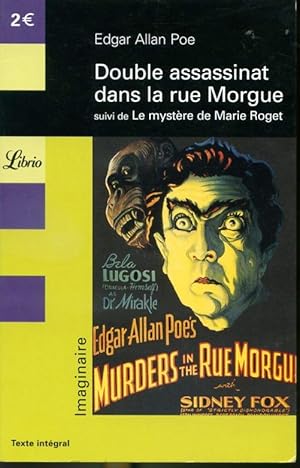 Image du vendeur pour Double assassinat dans la rue Morgue suivi de Le mystre de Marie Roget mis en vente par Librairie Le Nord