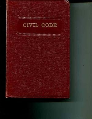 Seller image for Deering's Civil Code of the State Of California (1941) for sale by Orca Knowledge Systems, Inc.