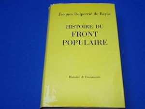 Image du vendeur pour Histoire du Front Populaire mis en vente par Emmanuelle Morin