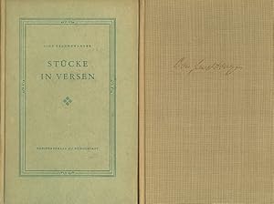 Stücke in Versen. Vasantasena. Die Perser des Aischylos. Friede. / Stücke in Prosa. Dramatische D...