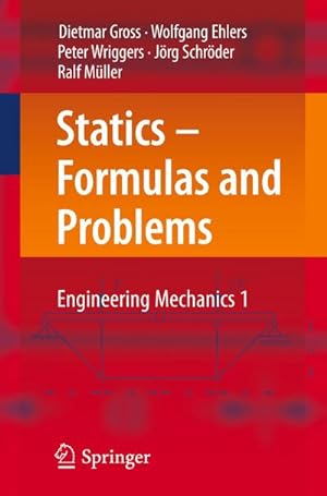 Bild des Verkufers fr Statics  Formulas and Problems : Engineering Mechanics 1 zum Verkauf von AHA-BUCH GmbH