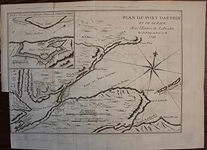 Plan du Port Dauphin et de sa rade avec l'entrée de Labrador
