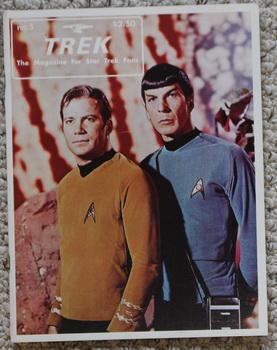 Image du vendeur pour TREK THE MAGAZINE FOR STAR TREK FANS - #5 - Julyr/1976 - William Shatner & Leonard Nimoy on cover. mis en vente par Comic World