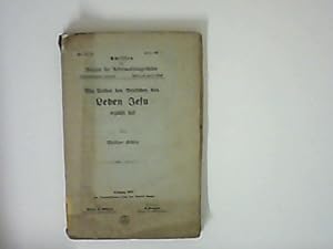 Seller image for Wie Luther den Deutschen das Leben Jesu erzhlt hat. Schriften des Vereis fr Reformationsgeschichte, 25. Jahrg. - erstes und zweites Stck. for sale by Zellibooks. Zentrallager Delbrck