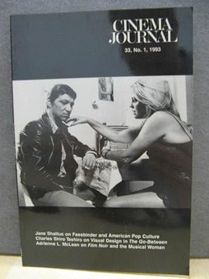 Bild des Verkufers fr Cinema Journal 33, No. 1, Fall 1993 zum Verkauf von PsychoBabel & Skoob Books