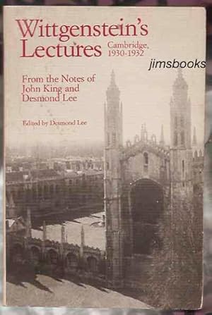 Wittgenstein's Lectures Cambridge 1930 1932